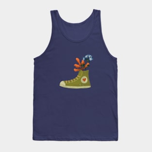 blooming sneaker Tank Top